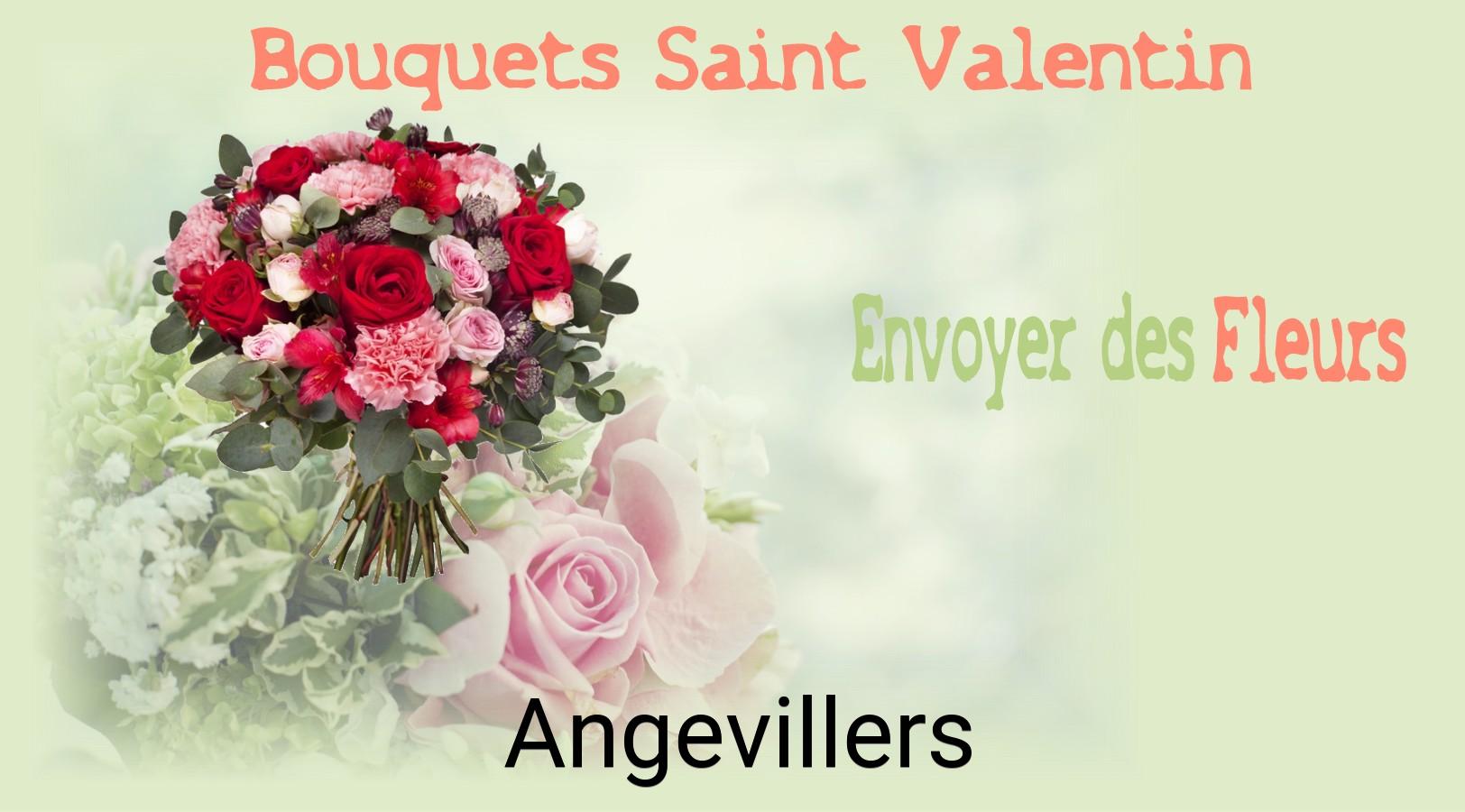 Roses de Saint-Valentin livrées à Angevillers